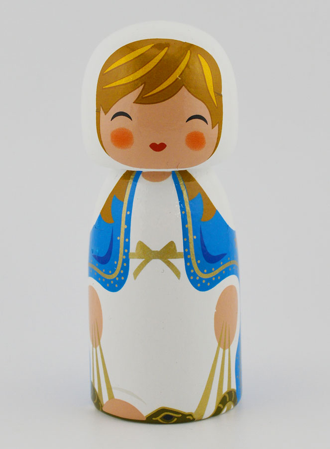 Statua Madonna Miracolosa - 10 cm (pic 1)