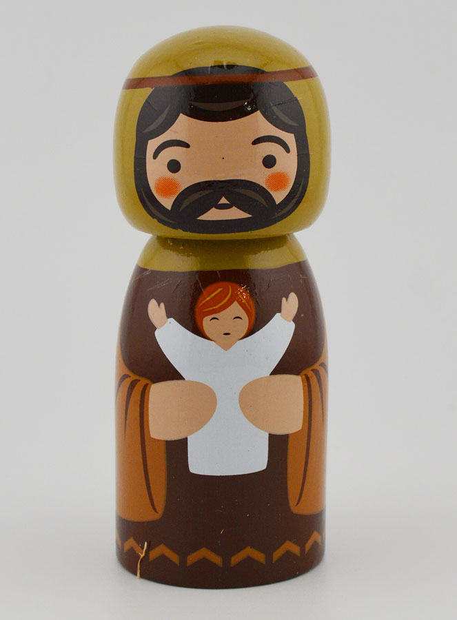 Statua di San Giuseppe - 10 cm (pic 1)