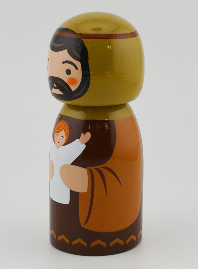 Statua di San Giuseppe - 10 cm (pic 2)