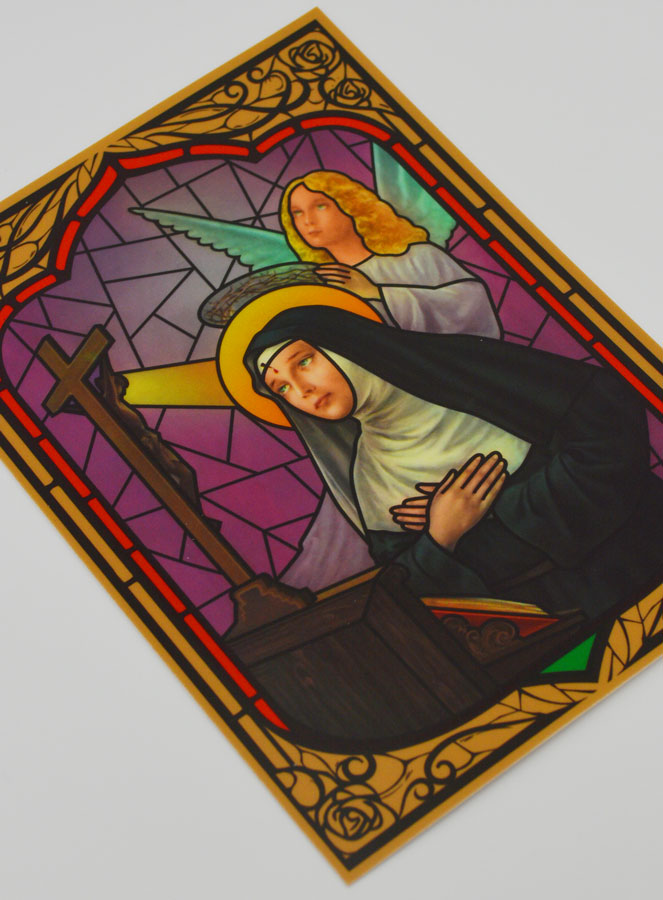 Magnete Vetrata Finestra - Santa Rita (pic 3)