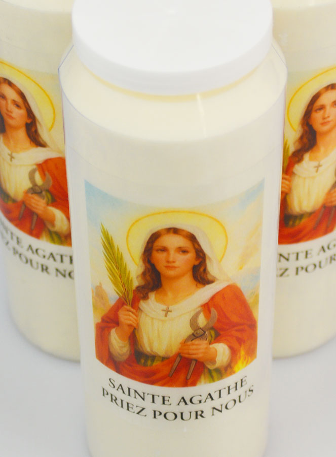 Set di 3 Candele per Novena a Santa Agata (pic 4)