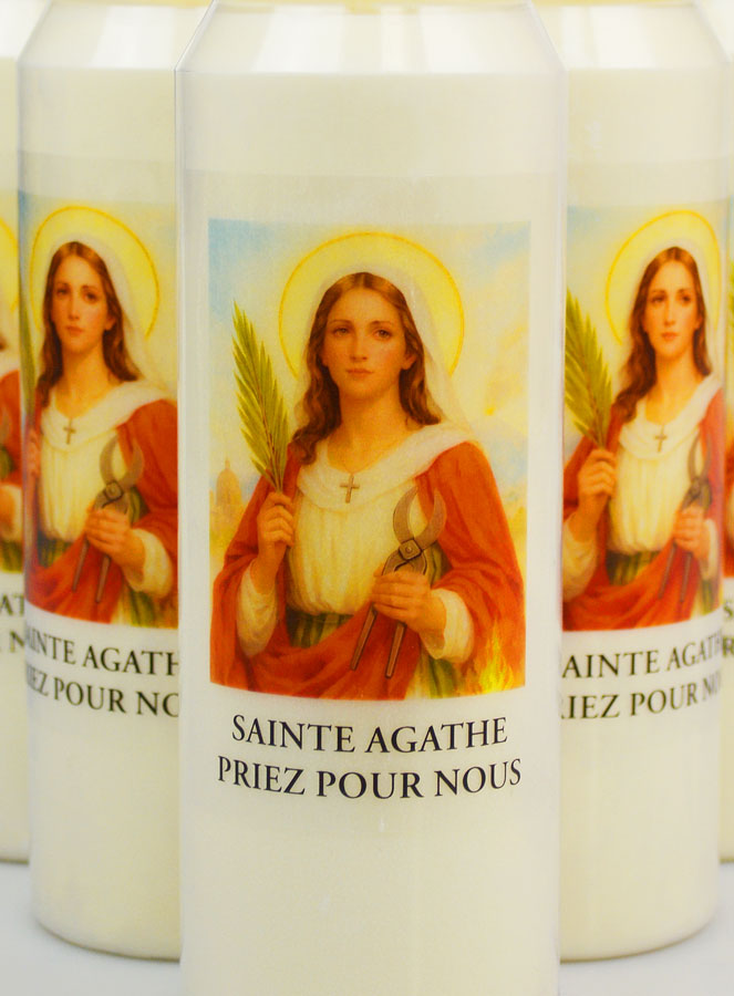 Set di 10 Candele per Novena a Santa Agata (pic 2)