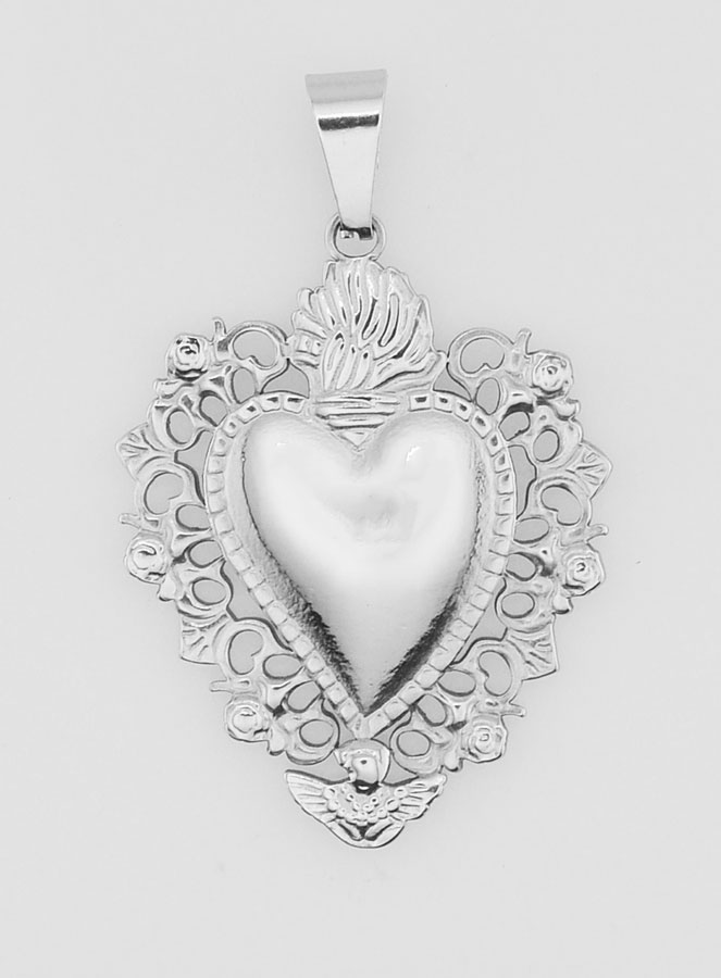 Medaglia Ex Voto in Inox - 37 mm (pic 1)