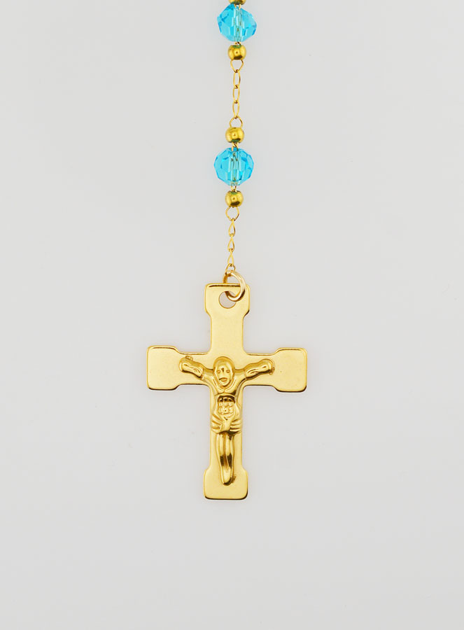 Rosario di San Benedetto in Inox - Turchese (pic 3)