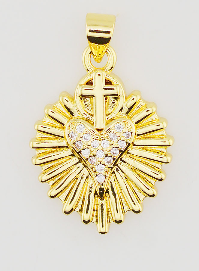 Ciondolo Ex Voto Raggiante - 20mm (pic 1)