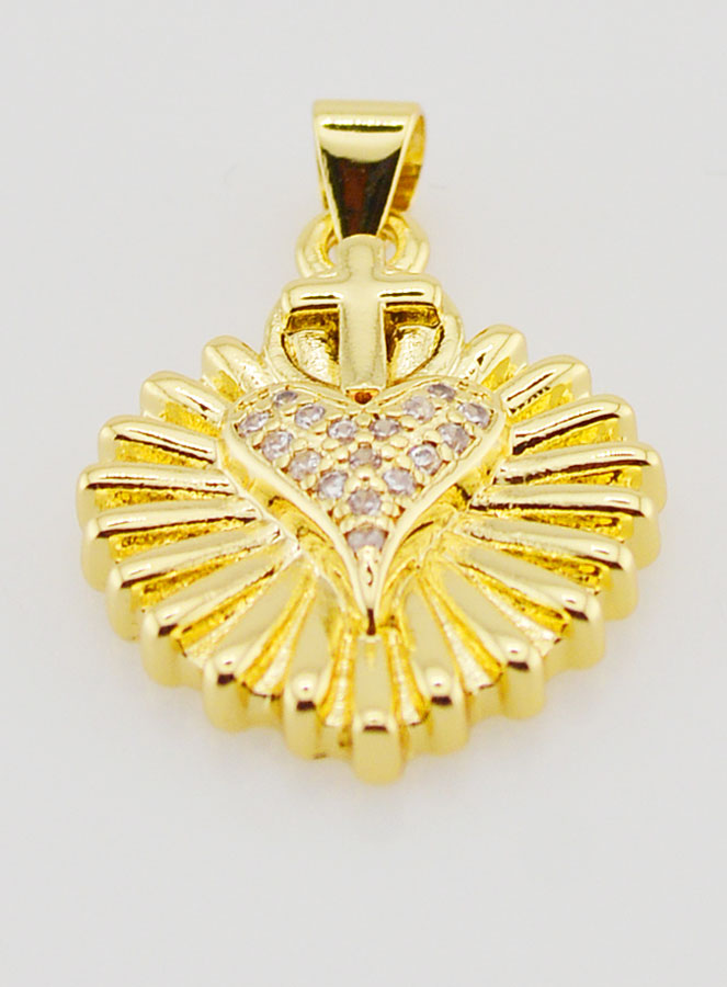 Ciondolo Ex Voto Raggiante - 20mm (pic 2)