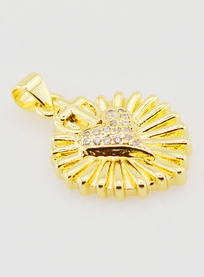 Ciondolo Ex Voto Raggiante - 20mm (pic 3)