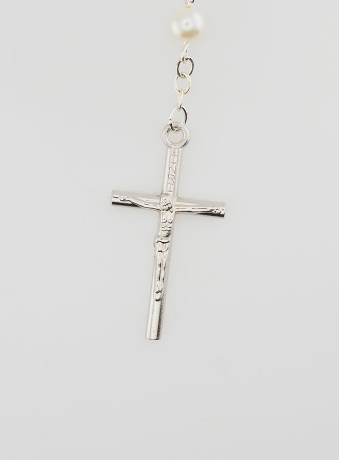 Rosario Medaglia Miracolosa - Bianco (pic 3)