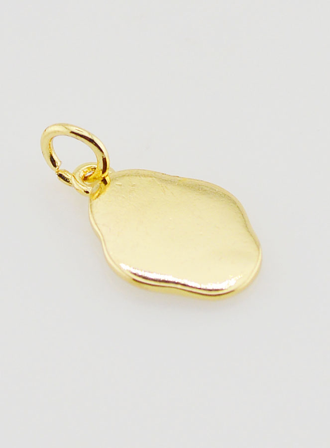 Ciondolo Ex Voto Rosso & Bianco - 15 mm (pic 4)