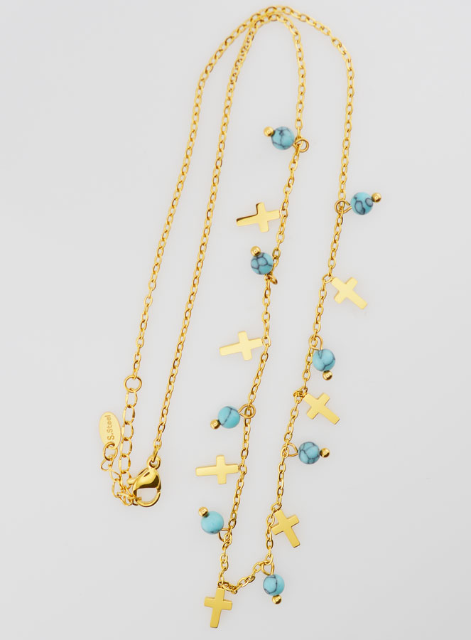 Collana Religiosa Croci & Perle (pic 1)