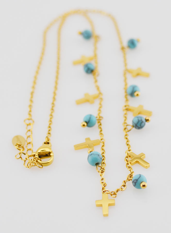 Collana Religiosa Croci & Perle (pic 3)