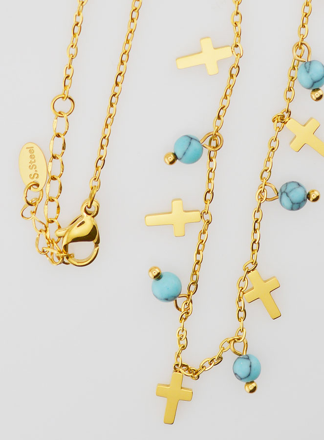 Collana Religiosa Croci & Perle (pic 4)