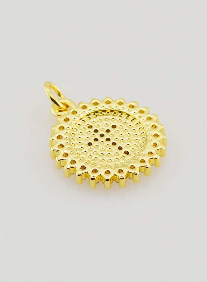 Medaglia Croce Dentellata - 15 mm (pic 4)