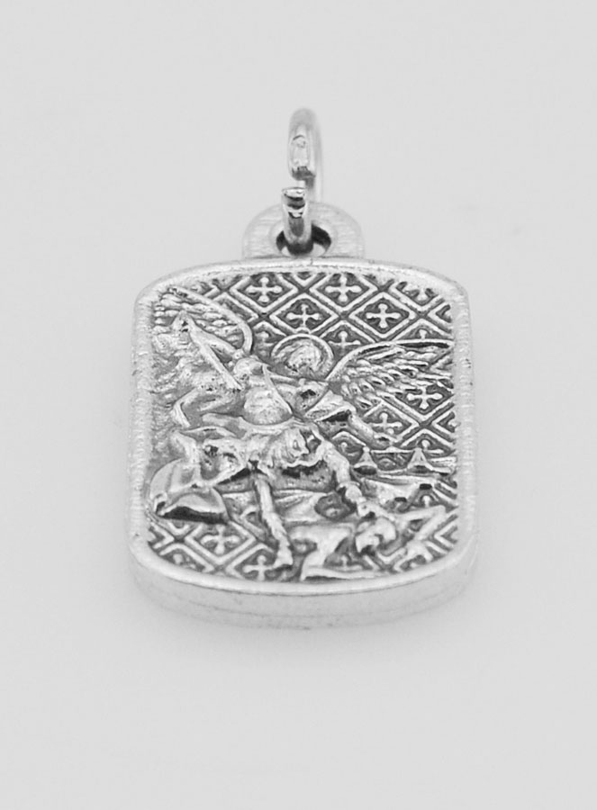 Medaglia San Michele Arcangelo - 19 mm (pic 2)