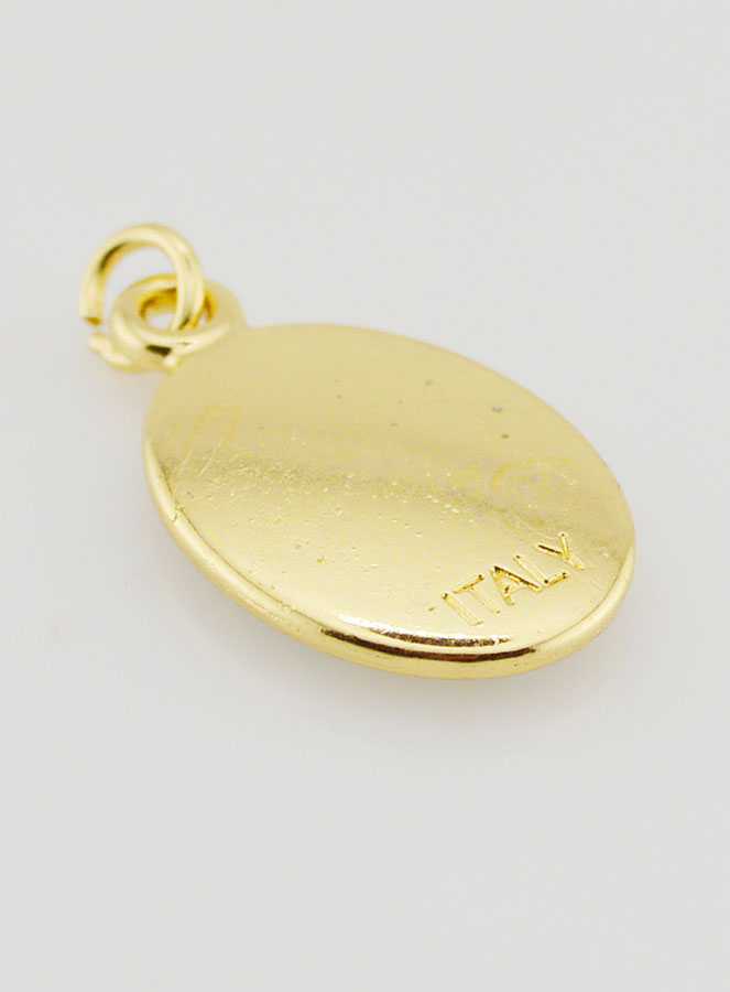 Medaglia Madonna Miracolosa Dorata - 25 mm (pic 4)