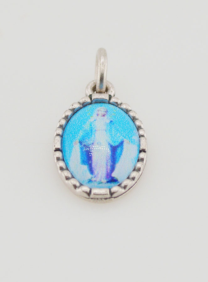 Medaglia Con Bordo 15 mm - Madonna Miracolosa (pic 2)