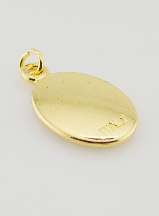 Medaglia Cristo Misericordioso Dorata - 25 mm (pic 4)