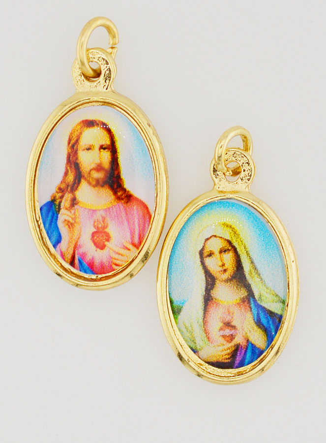 Medaglia dei Sacri Cuori - 25 mm (pic 1)