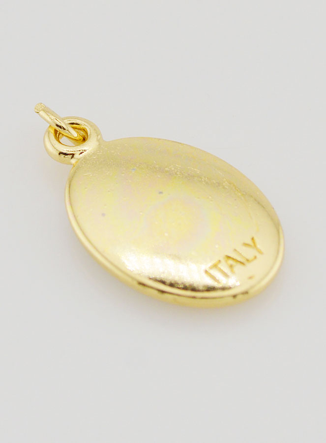 Medaglia San Carlo Acutis Dorata- 25 mm (pic 4)