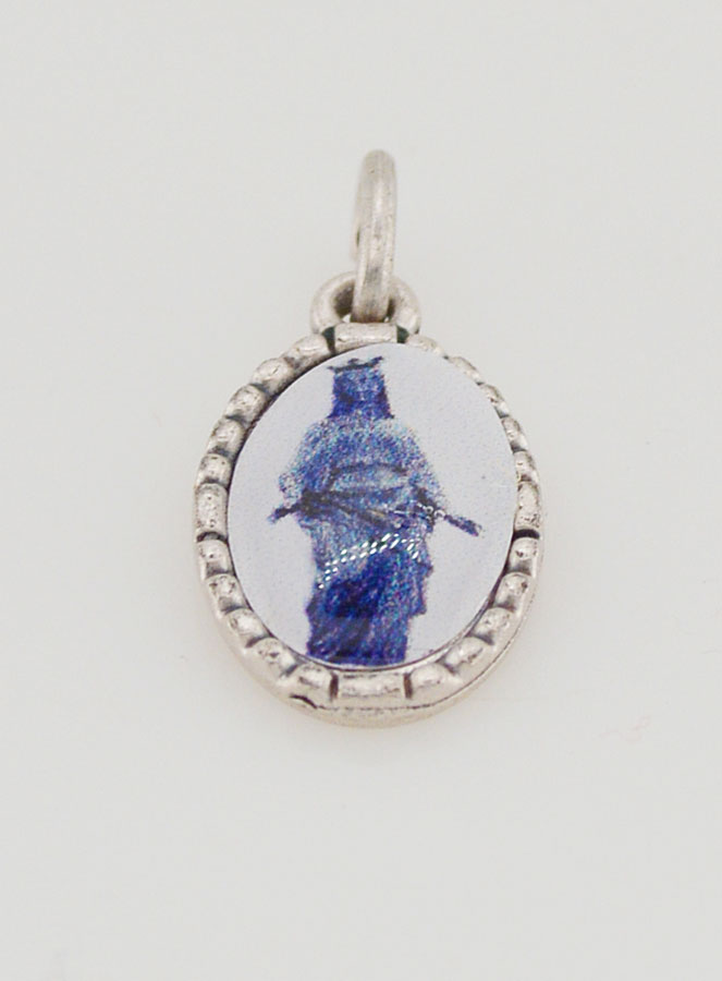 Medaglia Con Bordo 15 mm - Madonna Nera (pic 2)