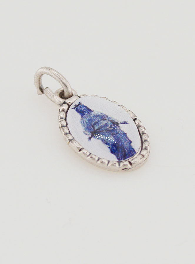 Medaglia Con Bordo 15 mm - Madonna Nera (pic 3)