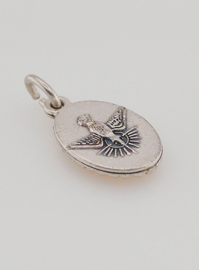 Medaglia Con Bordo 15 mm - Sacra Famiglia (pic 4)