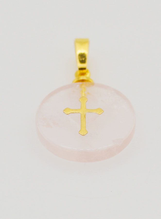 Medaglia Traslucida con Croce (pic 2)