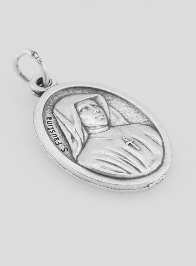 Medaglia Cristo Misericordioso - 22 mm (pic 4)