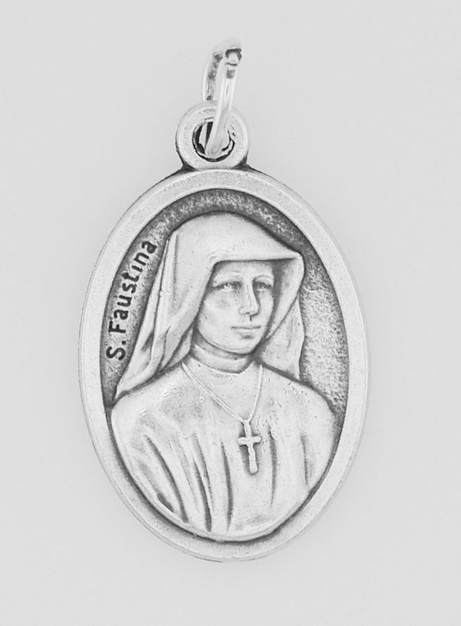 Medaglia Santa Faustina - 22 mm (pic 1)