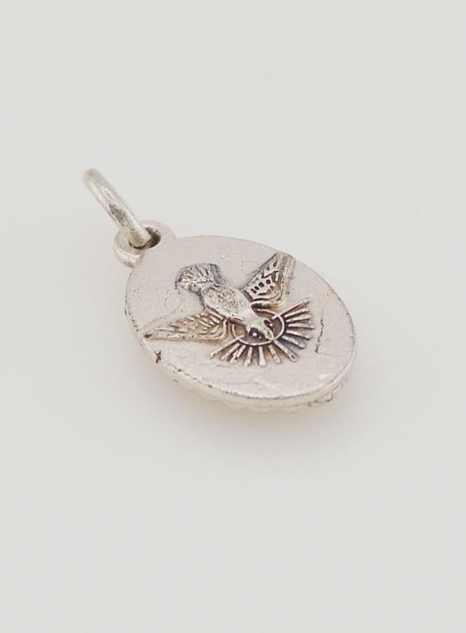 Medaglia Con Bordo 15 mm - Maria che Scioglie i Nodi (pic 4)