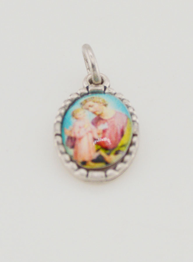 Medaglia Con Bordo 15 mm - San Giuseppe (pic 2)
