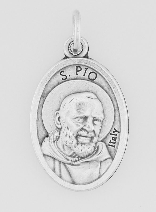 Medaglia San Padre Pio - 22 mm (pic 1)