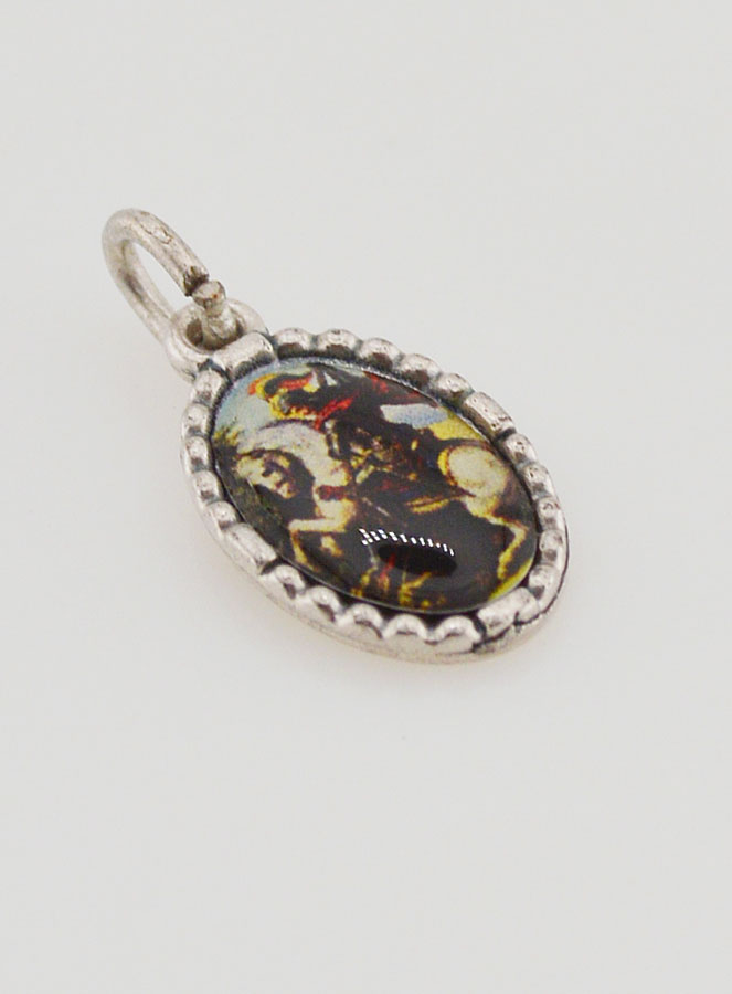 Medaglia Con Bordo 15 mm - San Giorgio (pic 3)