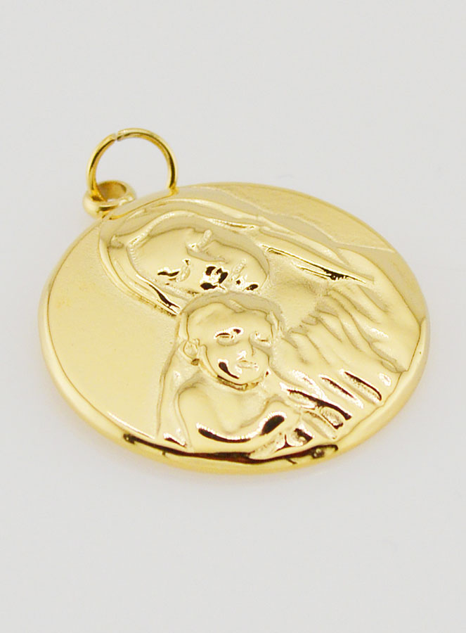Medaglia della Vergine con Bambino - 20 mm (pic 3)