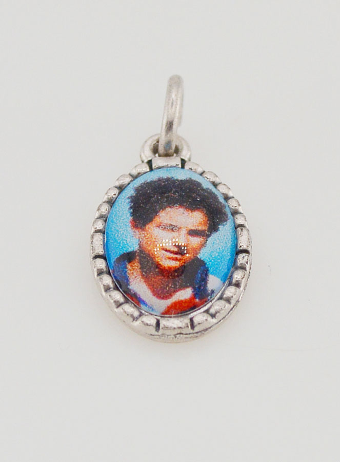 Medaglia Con Bordo 15 mm - San Carlo Acutis (pic 2)