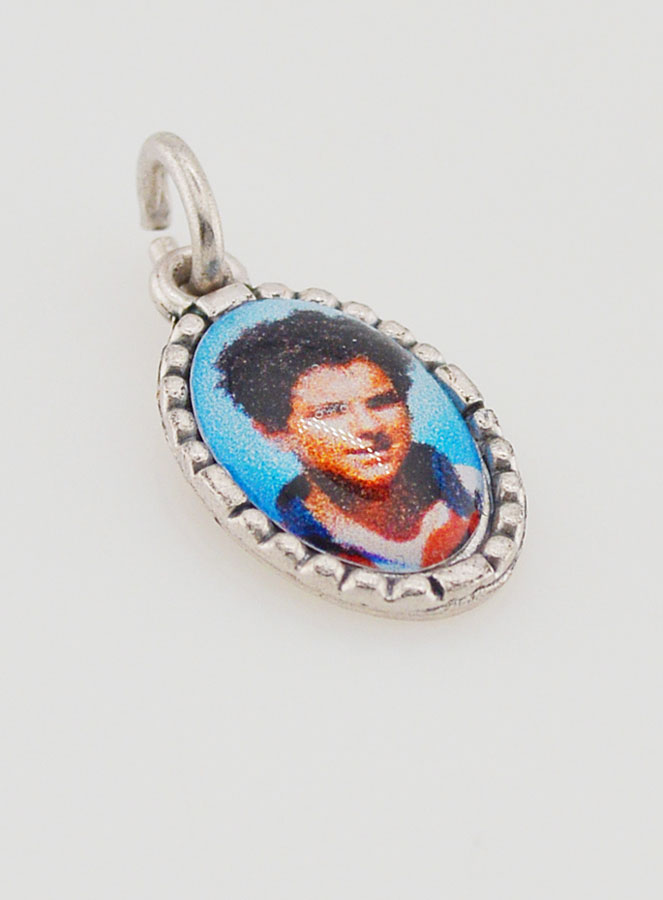 Medaglia Con Bordo 15 mm - San Carlo Acutis (pic 3)