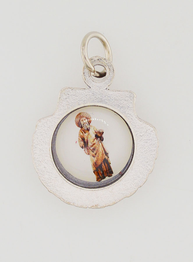 Medaglia di San Giacomo di Compostela - 18mm (pic 4)