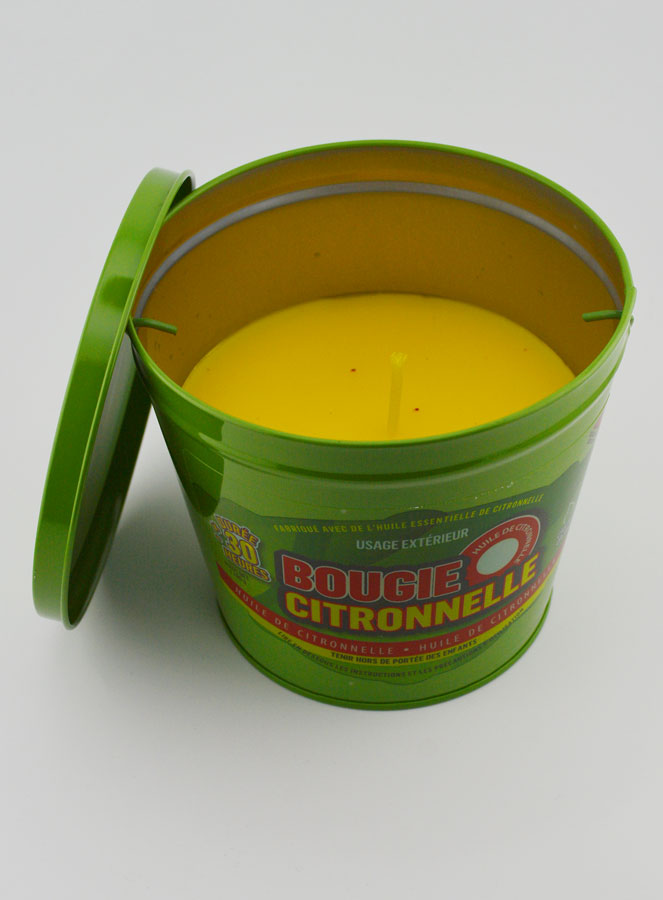 Candela Citronella Secchio Metallo - Verde (pic 4)