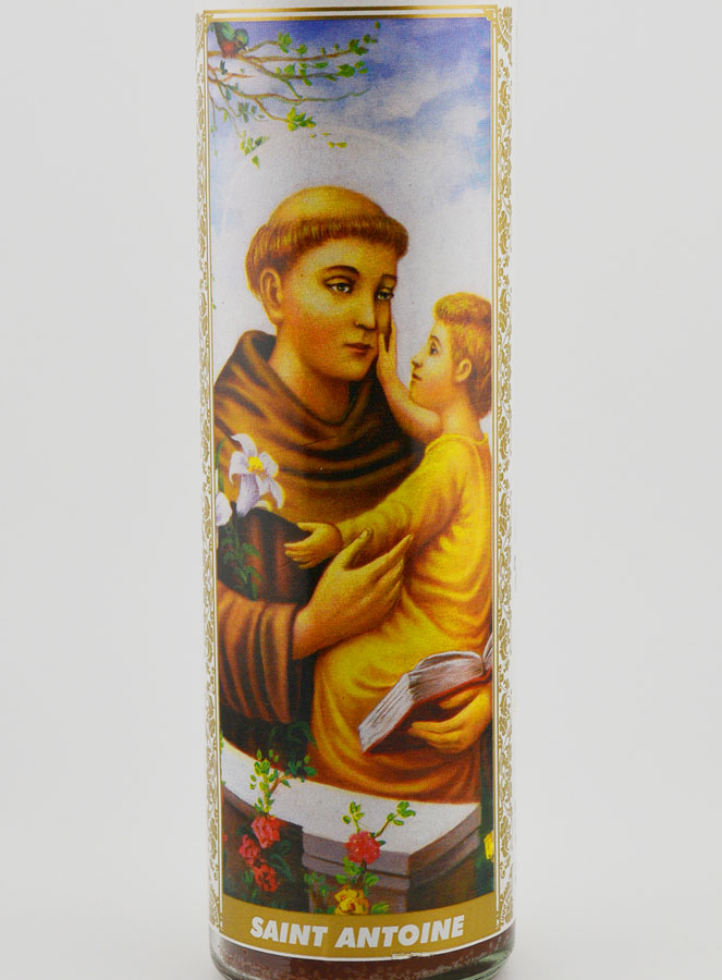 Candela in Vetro - Sant'Antonio & Preghiera (pic 3)