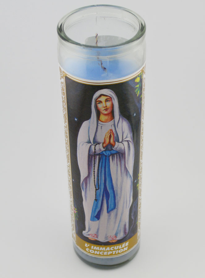 Candela in Vetro - Immacolata Concezione & Preghiera (pic 2)