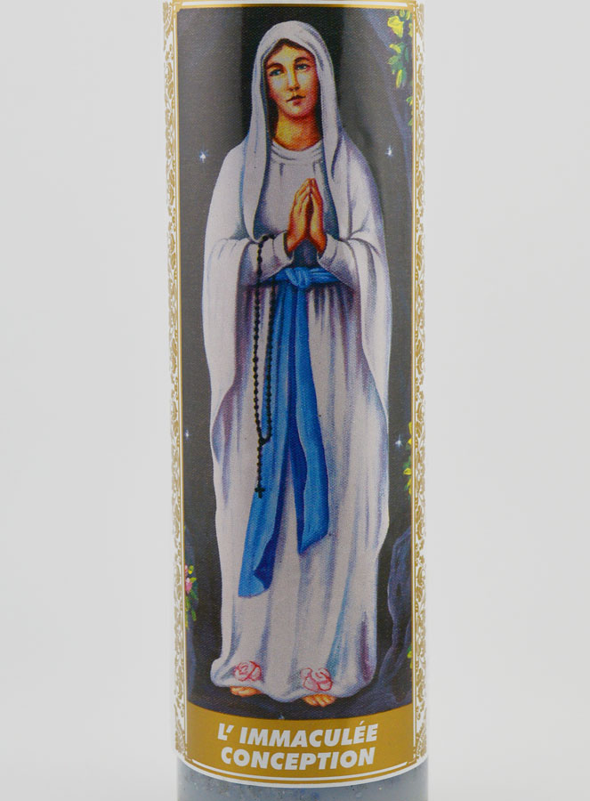 Candela in Vetro - Immacolata Concezione & Preghiera (pic 3)