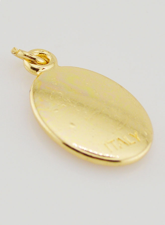 Medaglia Spirito Santo Dorata - 25 mm (pic 4)