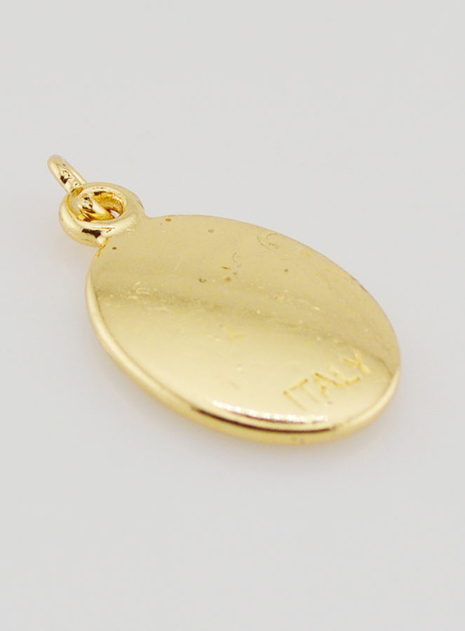 Medaglia San Giuseppe Dorata - 25 mm (pic 4)