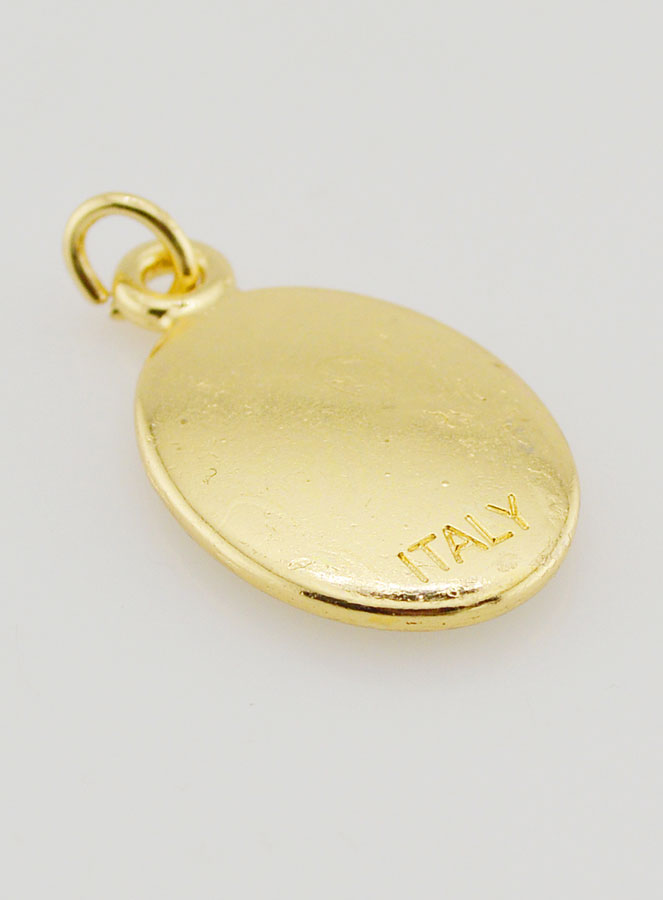 Medaglia del Papa Francesco Dorata - 25 mm (pic 4)