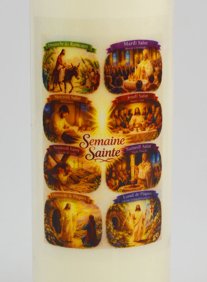 Candela per Novena Settimana Santa (pic 3)