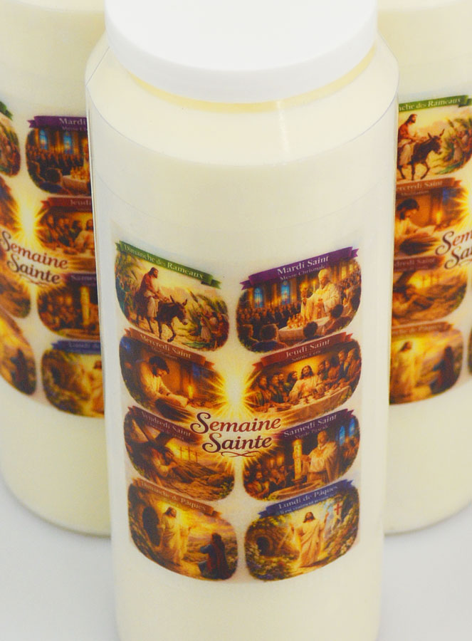 Set di 6 Candele per Novena Settimana Santa (pic 4)