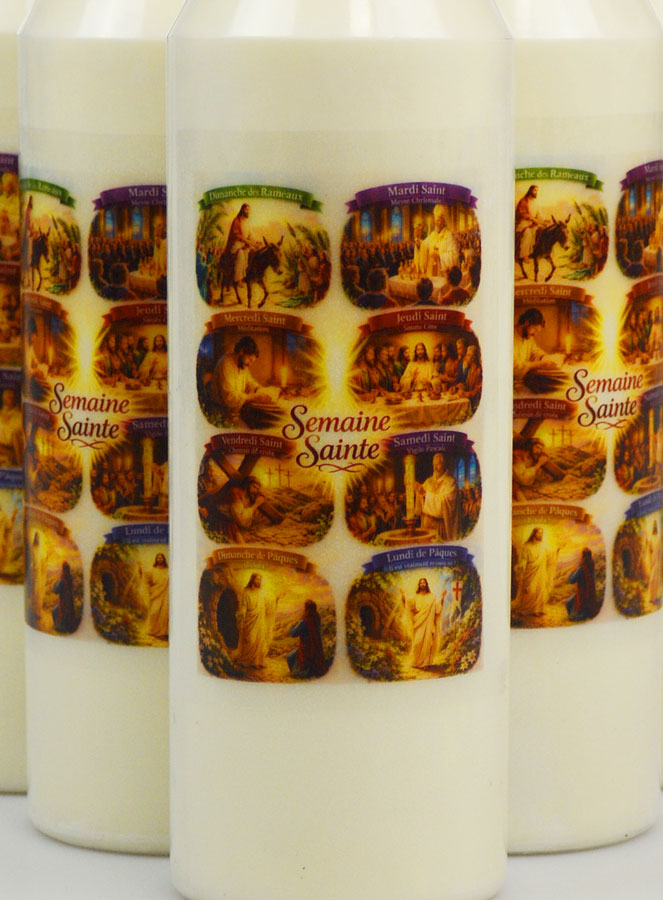 Set di 20 Candele per Novena Settimana Santa (pic 3)