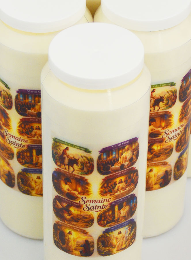 Set di 20 Candele per Novena Settimana Santa (pic 4)