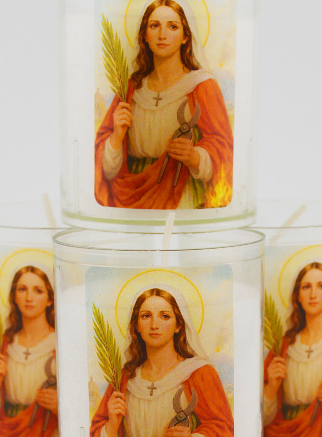 Set di 4 Candele Votive Santa Agata (pic 3)