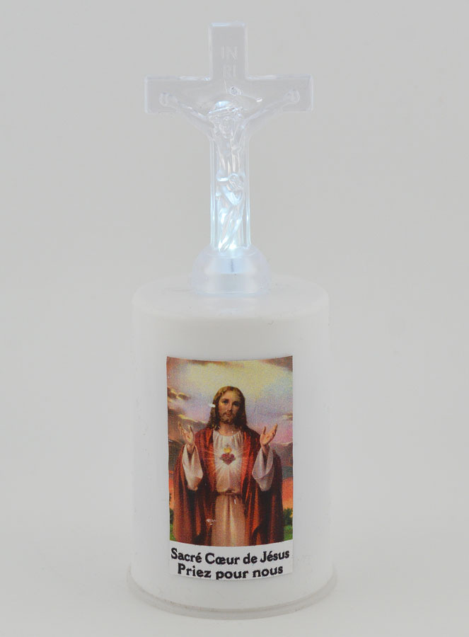 Candela da Chiesa a LED Sacro Cuore di Gesù (pic 1)
